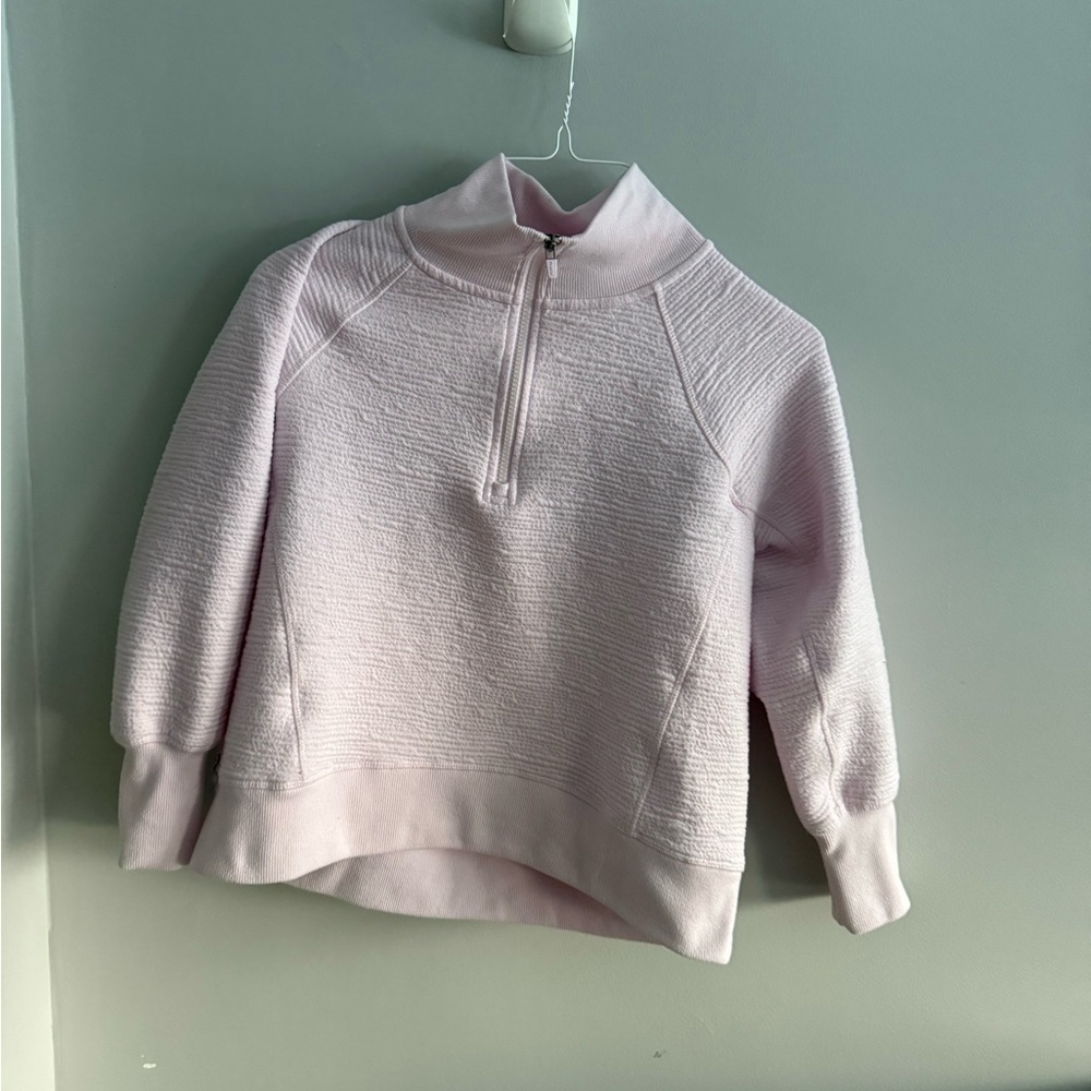 RBX Light Pink Quarter-Zip Sweatshirt